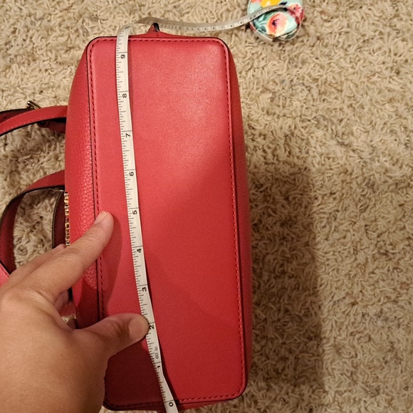 Michael Kors Red Purse - Picture 5 of 5